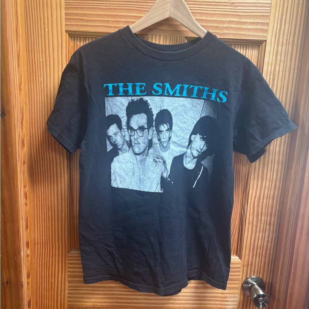 The Smiths Black Graphic Band T-Shirt
